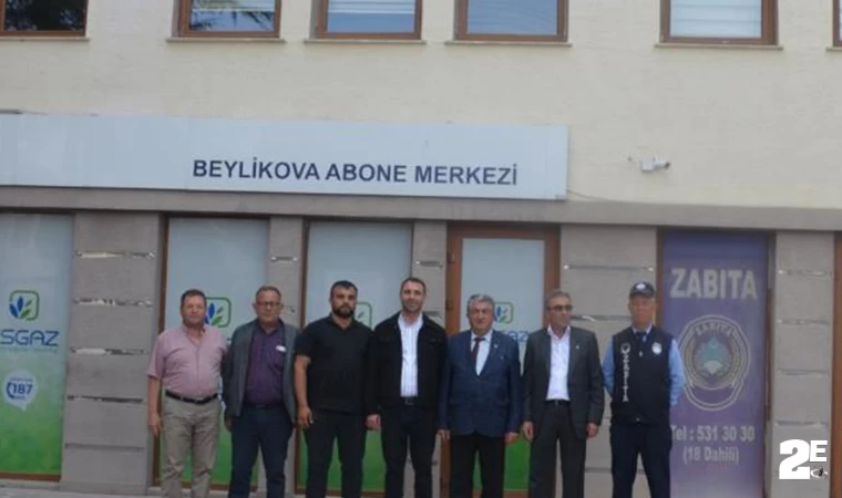 Beylikova Belediye Başkanı Karabacak’a ziyaret