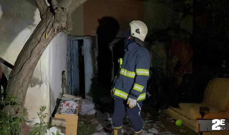 Eskişehir'de feci yangın: Ev küle döndü!