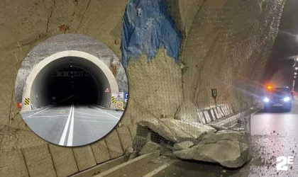 Artvin'de çatlak ve açılmaların oluştuğu tünelde kaymanın durduğu bildirildi