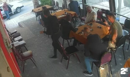 Kahvehaneye silahlı saldırı